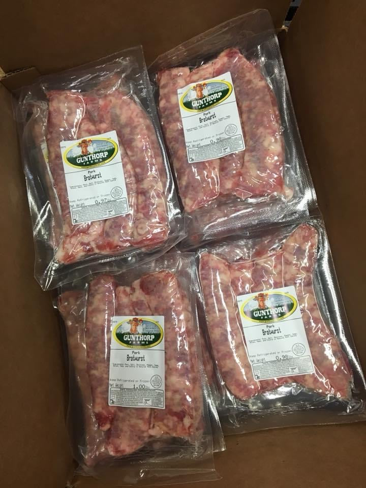 Pork - Bratwursts - Gunthorp Farms