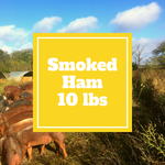 Pork - Boneless Smoked Ham, 10 lbs - Gunthorp Farms